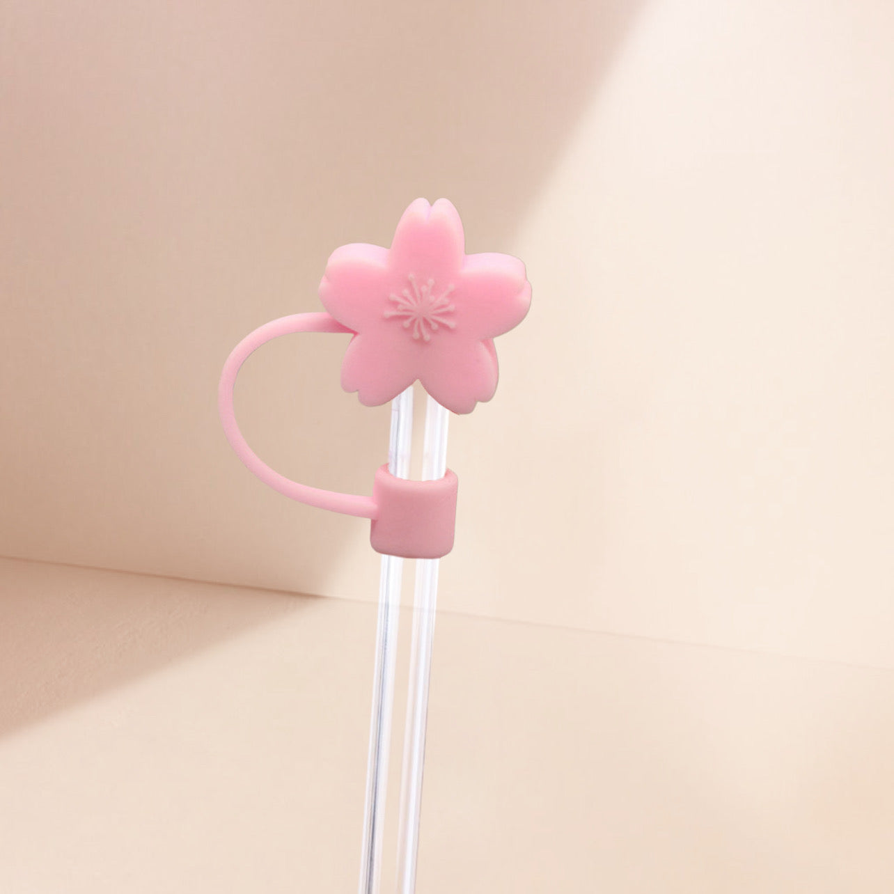 Sakura straw covers
